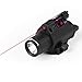 Tacticon Armament Red Laser Flashlight for Rifle or Hand Gun with Picatinny Rail Mount and Tail Switch (Red-Laser) primary