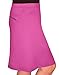 Kosher Casual Skirt with Shorts Underneath, Swim Skirt with UPF 50+ Protection Small Black
