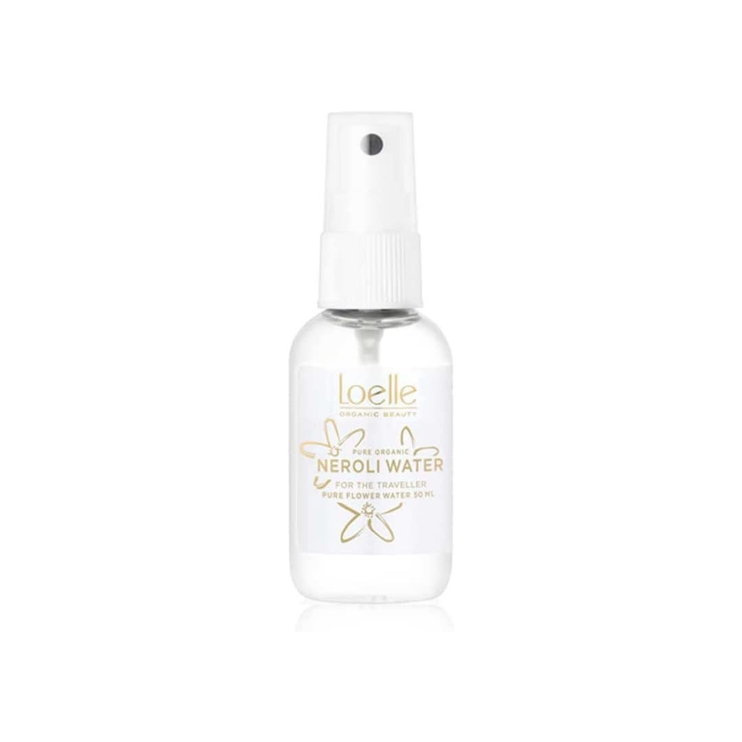 Loelle - Organic Facial Toner with Orange Blossoms, Alcohol-Free, 100% Pure Neroli Water, face Toner for deep Pore Cleansing, All Skin Types, Make-up Foundation, Made in Morocco (50 ml)