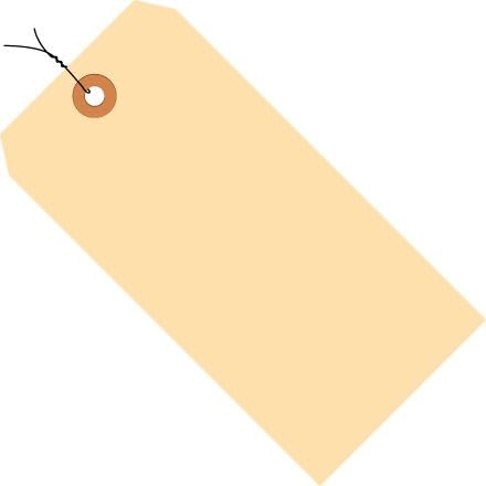 #5 Manila Pre Wired Tag 4 3/4" x 2 3/8" (G10053) Category: Shipping Tags
