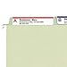 Smead FasTab Hanging File Folder, 1/3-Cut Built-in Tab, Letter Size, Assorted Pastel Colors, 18 Count (64054)