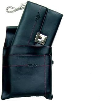 Amara Set Koskin Waiters Wallet with holster and chain