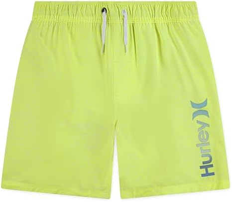 Amazon.com: Hurley Boys' Rash Guard Shirt, Green/Icon, 2T