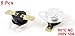 uxcell KSD301 90C 194F NC Normal Close Thermostat Temperature Thermal Switch (5 Piece)
