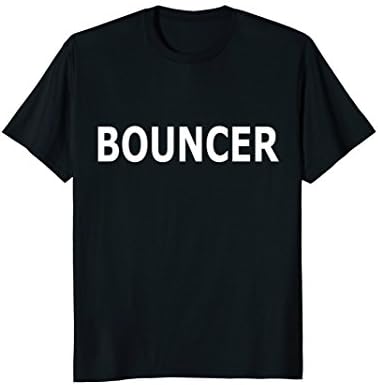 Bouncer T-Shirt Bold Letters
