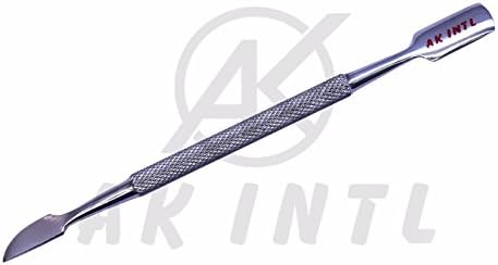 Cuticle Pusher & Pterygium Remover Combo - stainless steel