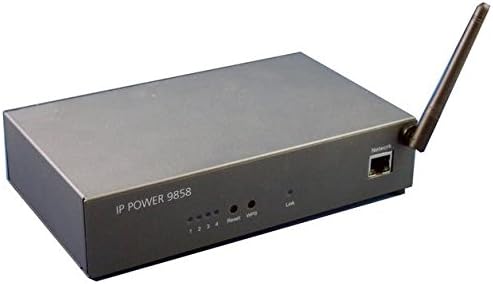 IP POWER 9858T Wireless and Wire Network AC Power Controller, Supports Smart Devices with Ping