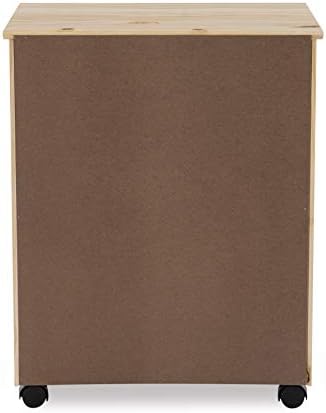 Mobile cart with extensive drawer capability and casters, priced at $199.99 - $99.68.