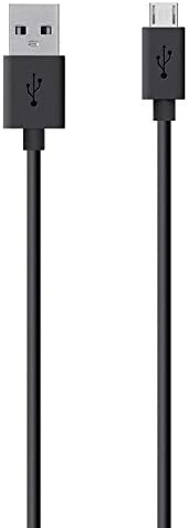 Xolo A500 Club Long (5ft/1.5M) Micro USB 2.0 Quick Charge-Sync Data Cable rated up to 40 Watts/10A! (Black)