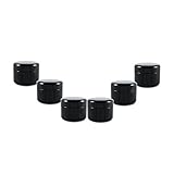 Houseables Black Jar Container, 2 Oz, 160 ML Gram Capacity, Plastic, BPA Free, w/ Removable Inner Liners & Dome Lids for Cosmetic Samples, Cream, Lotion