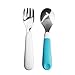 OXO Tot Training Fork & Spoon Set- Aqua