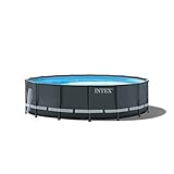 Intex 16ft X 48in Ultra XTR Pool Set with Sand Filter Pump, Ladder, Ground Cloth & Pool Cover