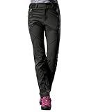 King Shield Women's Windproof Climbing Hiking Pants Soft Shell Pant