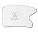 ENDIGLOW Anti-Allergy Titanium Gua Sha Massage Tool - Professional Medical Grade Gua Sha Tool - Reduce Neck and Muscle Pain and Improve Mobility [Square Shape]