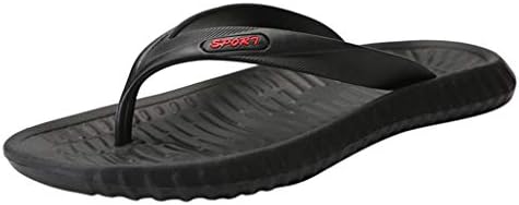 Nadition Beach Indoors Shoes,Casual Men's Personality Flats Durable Flip-Flops Antiskid Slippers