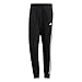 adidas Men's Essentials 3-Stripe Jogger Pants, Black/White, Medium