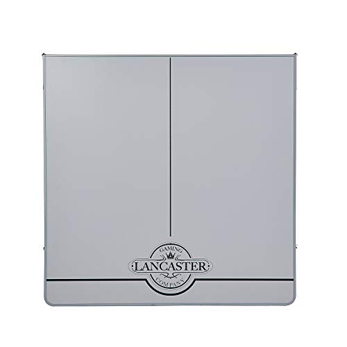 Lancaster Portable Indoor and Outdoor Silver Aluminum Folding Table Tennis Ping Pong Game Table - Thumbnail 2