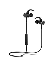 Auriculares inalámbricos CRATEC S98, Bluetooth 5.0 Sonido estéreo de alta fidelidad en el oído Auriculares deportivos Cancelación de ruido, Auriculares impermeables a prueba de sudor para gimnasio de entrenamiento, 8 horas de duración de la batería, Micró