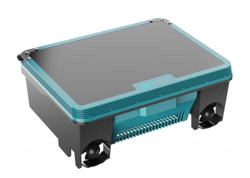 Solar Powered Topwater Pool Skimmer, Automatic Over Ground Pool Cleaner Self Propeller (Propeller(update2))