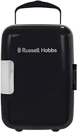Russell Hobbs Mini Cooler 4L 6 Can AC DC Portable Cooler Warmer Retro Black view 13