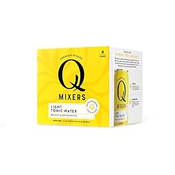 Q Mixers Light Tonic Water, Premium Cocktail
