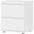 Tvilum 2 Drawer Bedroom Nighstand, White
