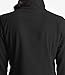 THE NORTH FACE Glacier 1/4 Zip Fleece Top Tnf Black/Mid Grey LG