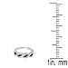 10K Gold Blue Sapphire & White Diamond Bridal Swirl Stackable Anniversary Wedding Band