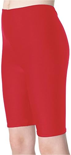 Girls Boys Lycra Shorts, Cycling Shorts,School, Gym, Sports, PE Games and Dance Shorts