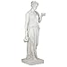 Design Toscano Hebe Greek Woman Patron of Youth Indoor/Outdoor Garden Statue, Estate Size, 62 inches tall, Cast Stone Resin, Antique Stone Finish