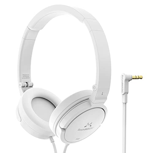 SoundMAGIC P22 Wired On Ear Headphones No Microphone HiFi Stereo Portable Headphone Lightweight