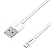Lightning Cable, JETech 10ft USB Sync and Charging Lightning Cable for iPhone 6/6s/5/SE, iPad 4, iPad Air 1/2, iPad mini, iPad Pro (White) - 0458