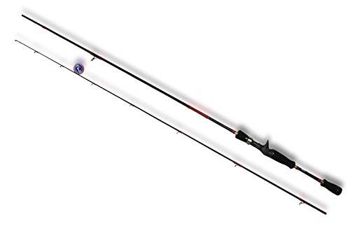 Seaquest 7  Casting Fishing Rod with FUJI reel seat and FUJI Guides And 30 ton Carbon 2-piece