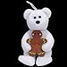 Ty Beanie Babies Goody Holiday Teddy Bear Jingle Beanie Baby