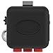 T-Tek Product Cube Relieves Stress and Anxiety for Children and Adults, Attention Toy, Black/Red
