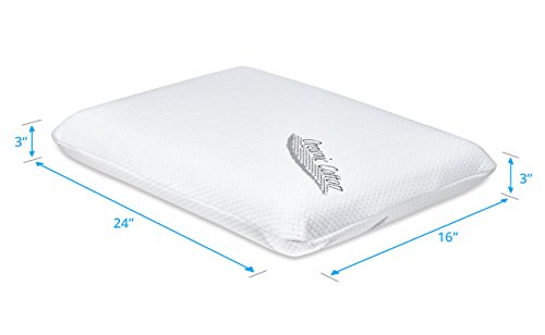 Firm Thin Memory Foam Pillow Perfect For Stomach And Back