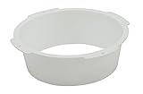 Pivit Autoclavable Commode Splash Guard | Replacement Splashguard Fit Any Bedside Safety Toilet or Bucket | Bathroom Pee Deflector Shield Keeps Urine Off The Floor | Durable Flexible and Antibacterial