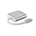 USB C TO DVI Adapter,wesimi USB 3.1 Type C (USB-C) to DVI Adapter With Aluminium Case for 2017 MacBook Pro/Samsung Galaxy S8