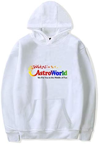 Freshvine Hoodiest Teenagers Astroworld Pattern Spring Hoodie Sweatshirt Optional Size for Men Women