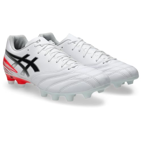 [アシックス] サッカーシューズ DS LIGHT ADVANCE WHITE/FLASH RED 28.0 cm 3E