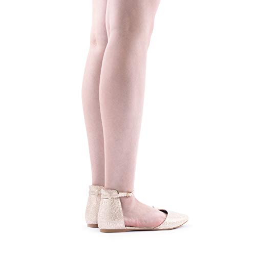 MIA Women's Valri Espadrille Mary Jane Flats - Beige Suede, Casual Comfort Shoes - View #4