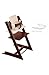 Stokke Tripp Trapp High Chair Bundle, Natural with Beige Stripe Cushion