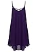 Nacy Women Summer Spaghetti Strap Backless Sundress Sleeveless Chiffon Beach Dress