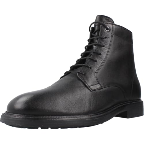 Geox Men's U Tiberio DAnkle Boot, black, 11 UK