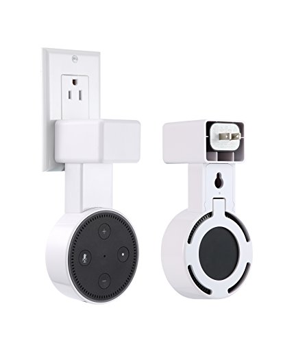 Feiyen Outlet Wall Mount Hanger Stand for Dot 2nd Generation Without Mess Wires Or Screws, Space-Saving Holder