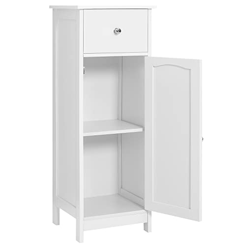 Iwell Bathroom Storage with Drawer and Storage Shelf