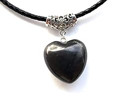 Karelia Creations Puffy Heart 100% Shungite Pendant