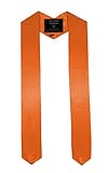CollegeFashion Graduation Stole, orange