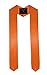 CollegeFashion Graduation Stole, orange