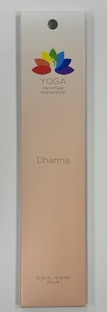 YOGA Hand Rolled Incense Sticks Dharma 20g